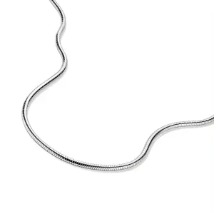 Women's necklace Hearth steel 316L silver bode 07233